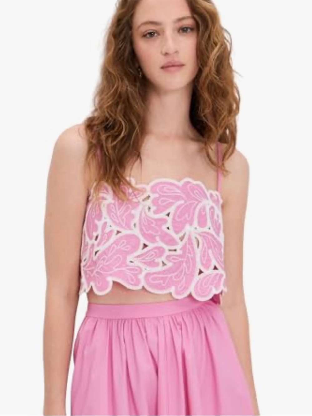 Cinq a Sept Women’s Paisley Bloom Ember Caterina Top - Picture 2 of 14
